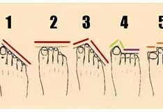 Observa la forma de tus pies y podrás descubrir el tipo de persona que eres