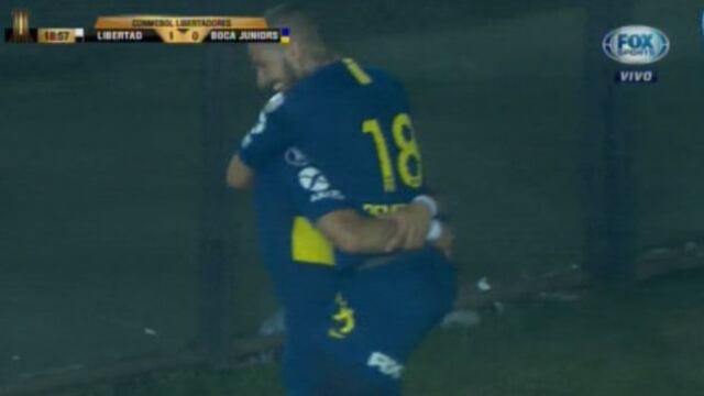 Asunción quedó en silencio: Pavón le hizo gol a Libertad tras gran combinación con Benedetto [VIDEO]