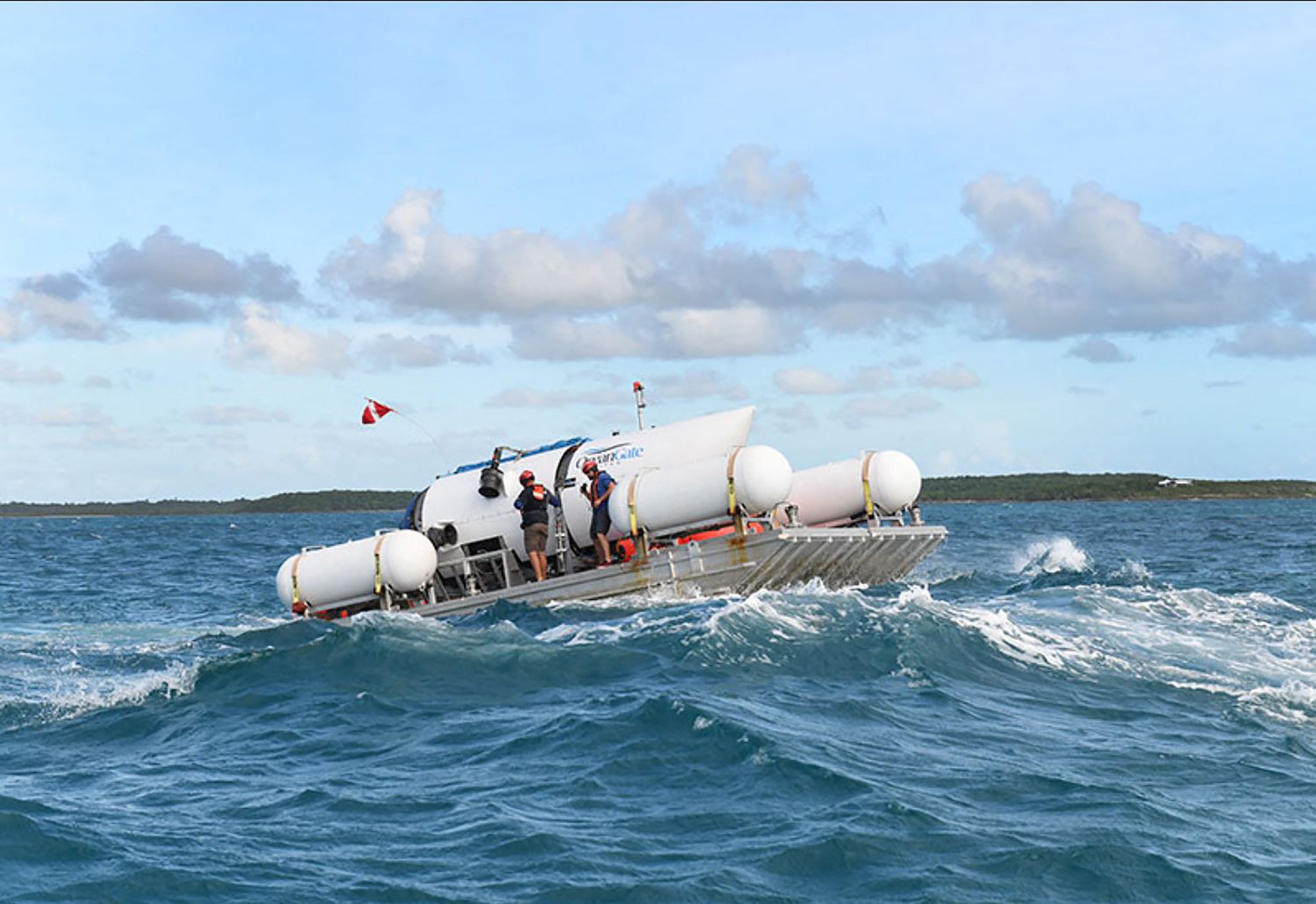 El submarino Titán permaneció desaparecido durante varios días antes de ser reportado (Foto: AFP).