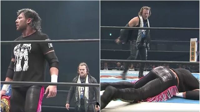 ¡Tiembla Japón! Chris Jericho reapareció para atacar sin piedad a Kenny Omega [VIDEO]