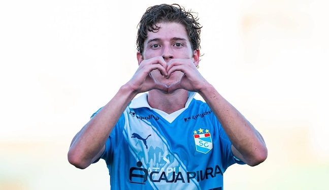 Ian Wisdom registra dos goles con Sporting Cristal en la temporada 2026. (Foto: Sporting Cristal)