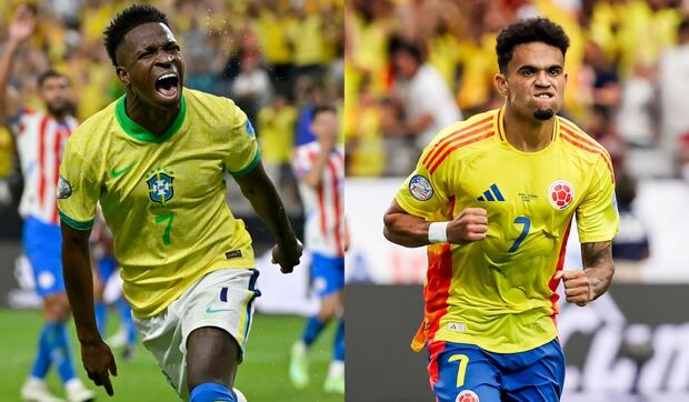 Revisa en qué canal ver y a qué hora inicia el partido entre Brasil vs Colombia por la fecha 3 de la Copa América 2024. (Foto: Composición Depor).