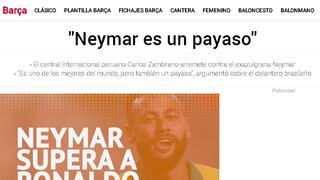 “Es un payaso”: las declaraciones de Carlos Zambrano sobre Neymar que dieron la vuelta al mundo [FOTOS]