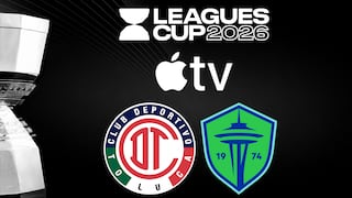 Apple TV transmitió el partido Toluca 3-0 Seattle Sounders por la League Cup 2026