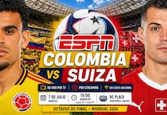 ⚫ ESPN HD EN VIVO por Internet — ver partido Colombia vs. Suiza GRATIS en Disney Plus online