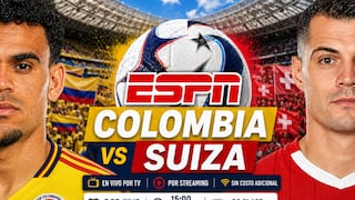 ESPN transmitió el partido Colombia 0-0 (3-4) Suiza por el Mundial 2026