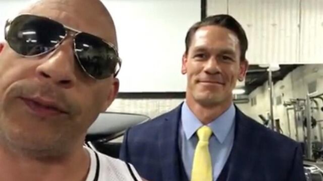 Vin Diesel anunció a John Cena como el nuevo integrante de “Rápidos y Furiosos” | VIDEO