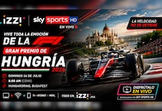 Izzi y SKY Sports HD EN VIVO GRATIS — ver carrera F1 GP de Hungría 2026 EN DIRECTO, con Checo Pérez, por TV y Online en México