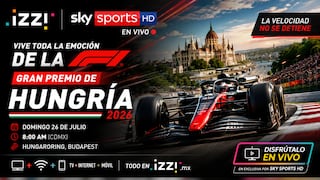 ⭕ Izzi y SKY Sports HD EN VIVO GRATIS — ver carrera F1 GP de Hungría 2026 EN DIRECTO, con Checo Pérez, por TV y Online en México