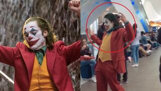 "Joker": esta fue la aparición del 'Guasón peruano' en el pre-estreno de la película