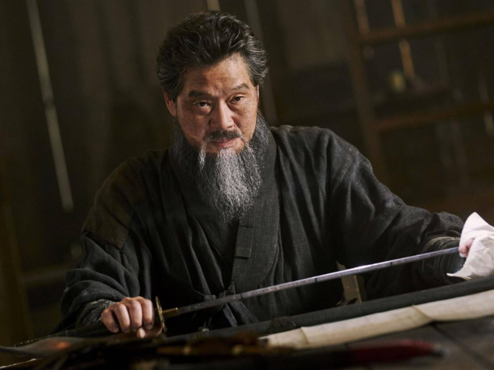 Yoo Jae-myung como Choi Chung-soo en la serie surcoreana “La canción de los bandidos” (Foto: Netflix)