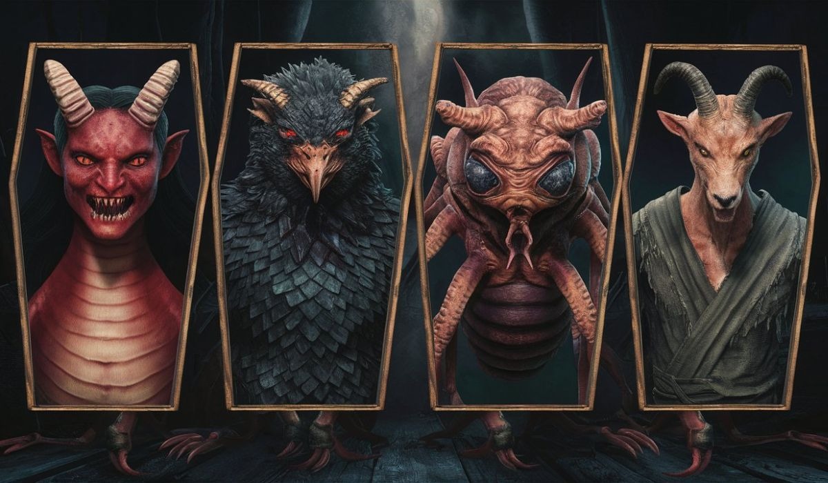 Test visual: escoge uno de los demonios en esta imagen para descubrir cuál es tu mayor miedo (Foto: Depor).