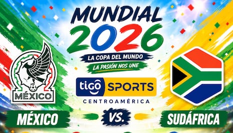 TiGo Sports transmitió el partido México vs. Sudáfrica por la Copa Mundial 2026