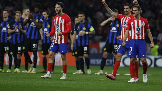 Atlético firma su pase a cuartos de la Champions tras vencer por penales al Inter