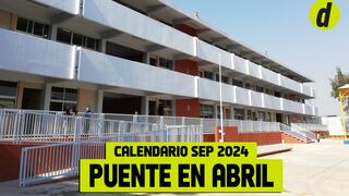 Calendario SEP abril 2024: descansos y días festivos que se vienen en el mes