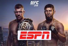 ESPN transmitió pelea Du Plessis vs. Chimaev por UFC 319: ¿quién fue el ganador?