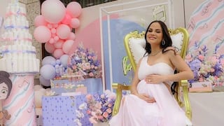 Natti Natasha enternece a cibernautas al compartir fotos de su baby shower