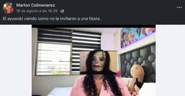 Publicación de Marlon Colmenarez (Foto: Marlon Colmenarez/Instagram)