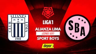 Dónde ver Alianza Lima vs. Sport Boys EN VIVO: canales de Liga 1 MAX por Movistar TV