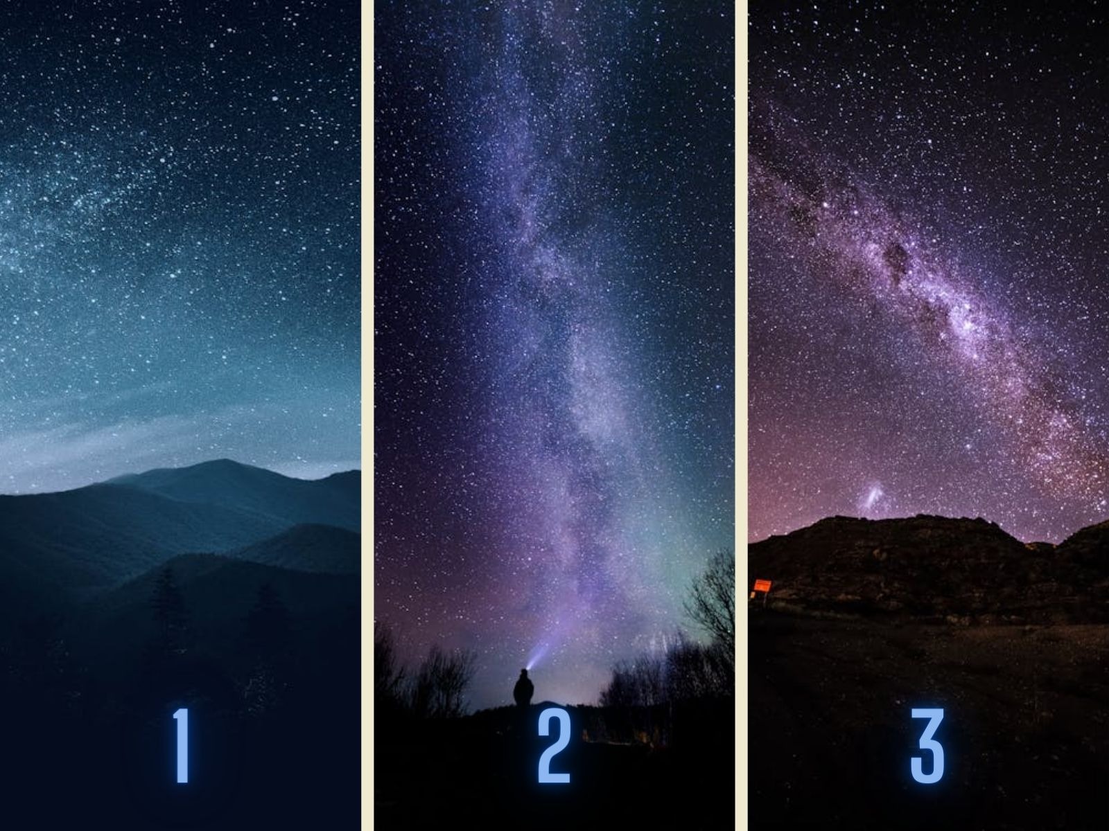 TEST VISUAL | Los cielos estrellados son momentos fascinantes que nadie se perdería. (Foto: Composición Freepik / Depor)