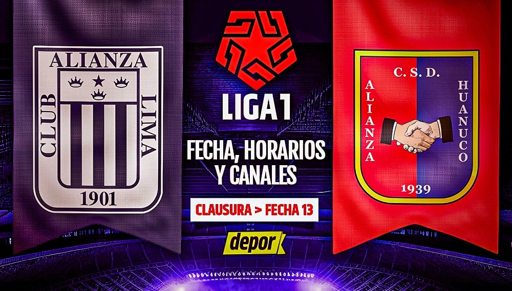 Alianza Lima vs. Alianza Universidad: fecha, horarios y canales de TV por Liga 1. (Diseño: Christian Marlow)