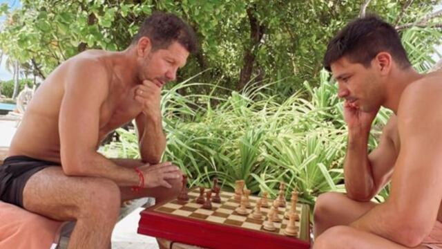 Era real: revelan la intrahistoria de la partida de ajedrez viral de Simeone con su hijo