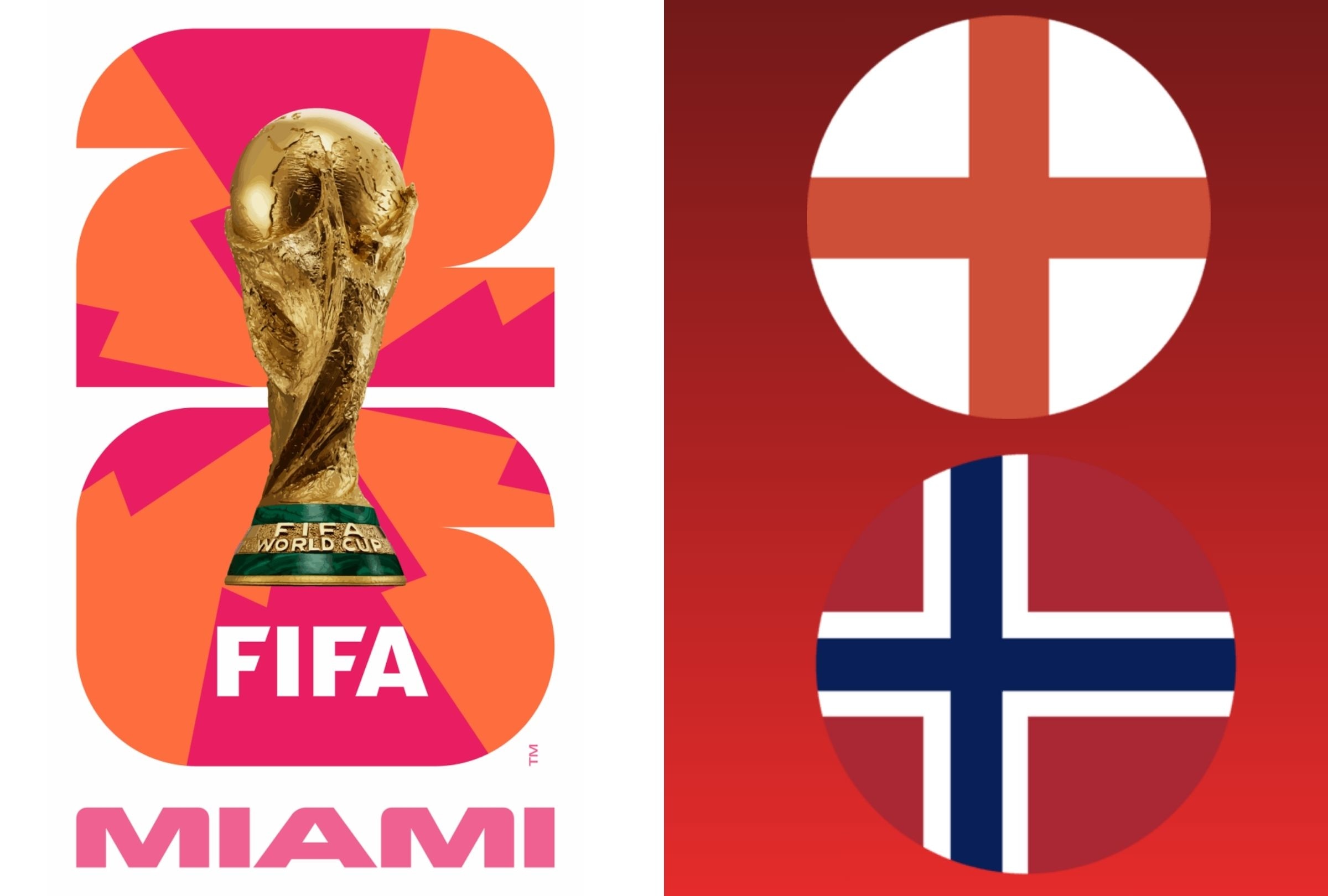 England will face Norway in the quarterfinals at Hard Rock Stadium in Miami on Saturday, July 11. The game is scheduled to start at 5 p.m. ET and is the third of the four quarterfinal matchups. (Photo: Depor Composition)