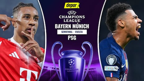 ESPN EN VIVO, Bayern vs. PSG en directo: ver gratis partido vía TNT Sports y Disney Plus