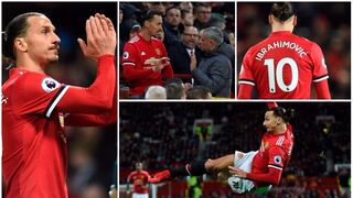 Volvió Zlatan: las mejores postales del regreso de Ibrahimovic en Manchester United
