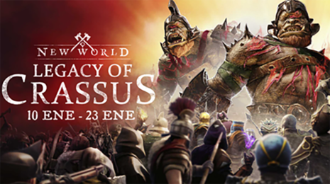 Ya está disponible el evento Legacy of Crassus del juego de Amazon Games New World