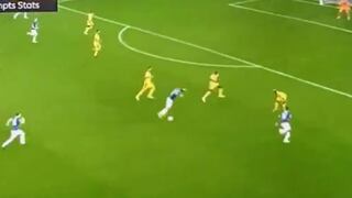 Pisó en falso: la divertida caída de André Gomes en su debut con Everton que es viral [VIDEO]