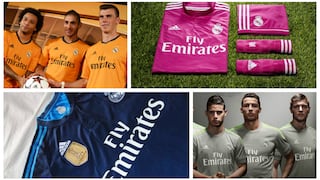Real Madrid y las camisetas alternas que utilizó en los últimos años