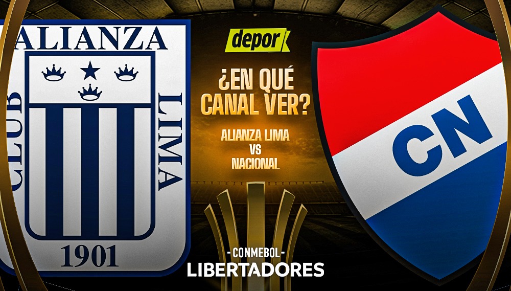 Alianza Lima recibe a Nacional de Paraguay por la Copa Libertadores 2025. (Diseño: Depor)
