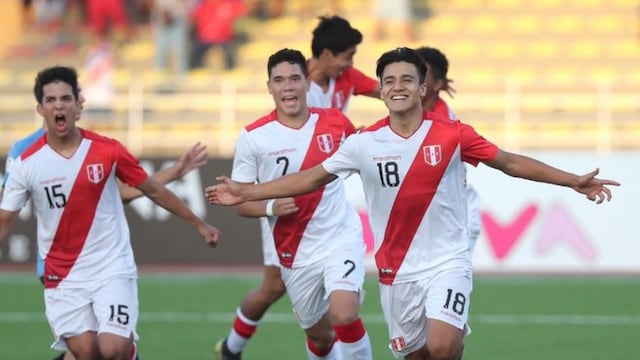 ¡En el último minuto! Perú ganó 3-2 a Uruguay en el Hexagonal Final del Sudamericano Sub 17