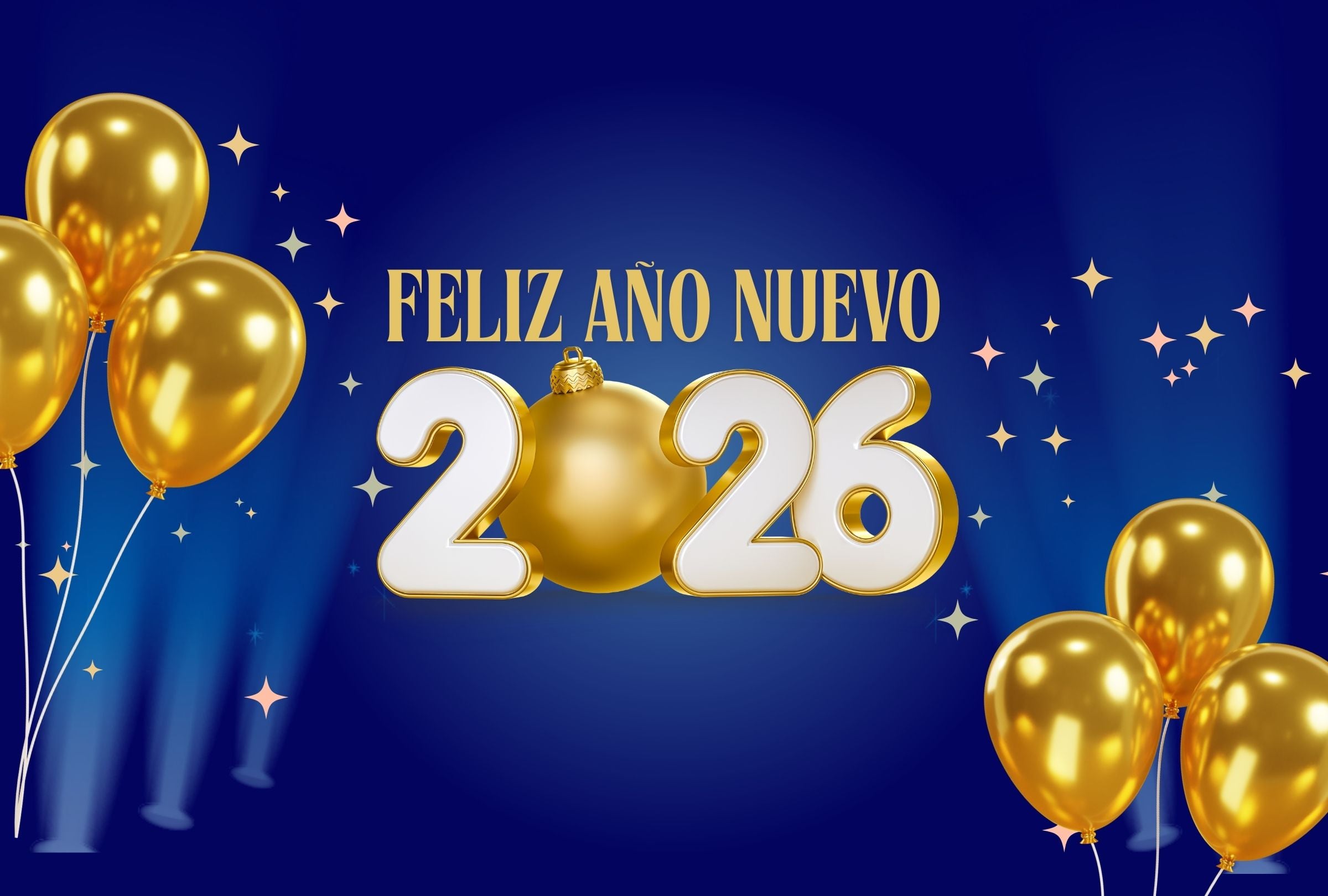 ESTADOS UNIDOS, 31/12/2025.- ¡Feliz 2026! Que recibas más milagros que preocupaciones. FOTO DE CANVA.COM