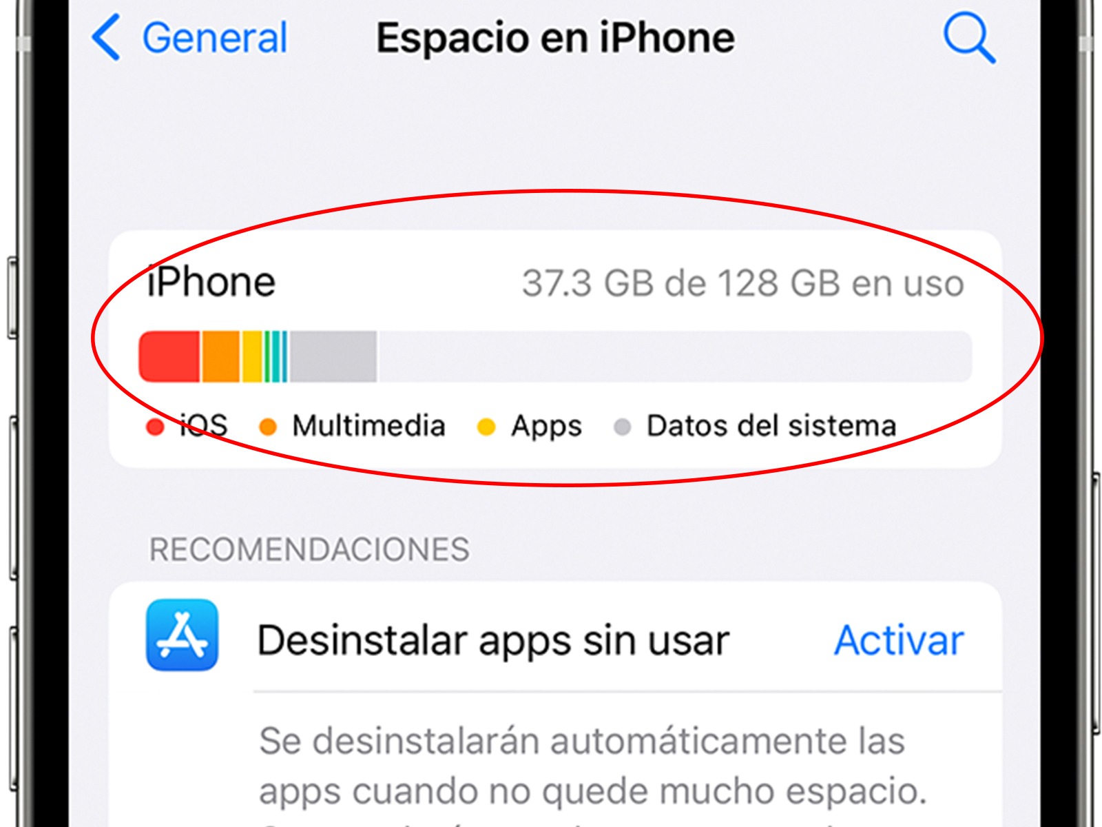 IPHONE | Solo con este truco podrás liberar espacio. (Foto: Apple)
