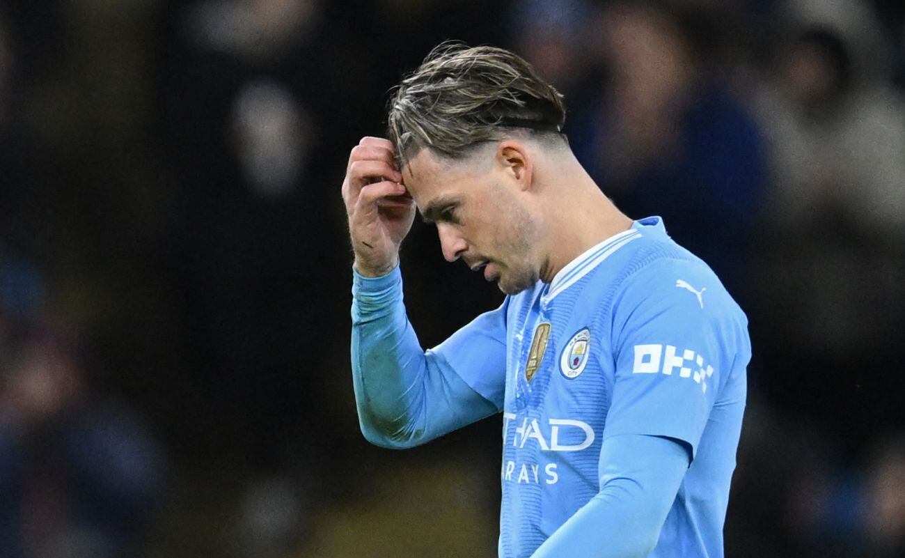 Jack Grealish tras robo en su casa mientras jugaba por Manchester City: “Estoy destrozado” | Foto: AFP