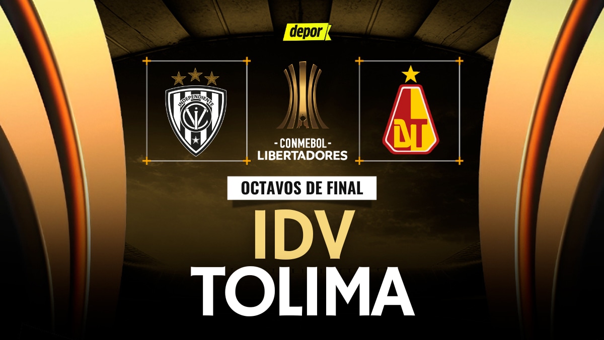 IDV vs. Tolima se enfrentan por los octavos de final de la Copa Libertadores con transmisión de ESPN y Disney Plus Premium. (Foto: Composición Depor)