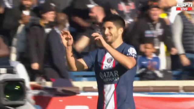 Carlos Soler y Achraf Hakimi liquidan las cosas: el 2-0 y 3-0 del PSG vs. Auxerre [VIDEO]