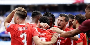 Suiza vs. Bosnia. (Foto: Getty Images)