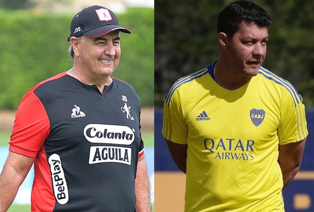 El uruguayo Jorge da Silva y el argentino Sebastián Battaglia son los candidatos para dirigir a Emelec. (Composición Depor)