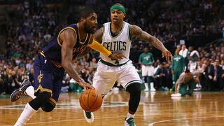 Cambio de 'figuritas': Kyrie Irving se fue de los Cavaliers a los Celtics a cambio de Isaiah Thomas