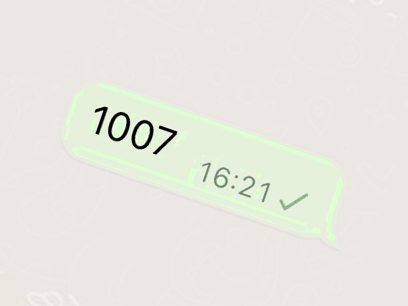 WHATSAPP | Si tu amigo está usando a cada rato el número "1007" en WhatsApp, aquí te contamos lo que significa realmente. (Foto: Depor - Rommel Yupanqui)