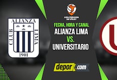 Alianza Lima vs. Universitario: fecha, horarios y canales de TV por la Liga Peruana de Vóley