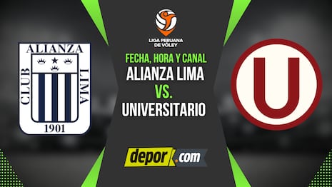 Alianza Lima vs. Universitario: horarios y canales de TV para transmisión Liga Peruana de Vóley