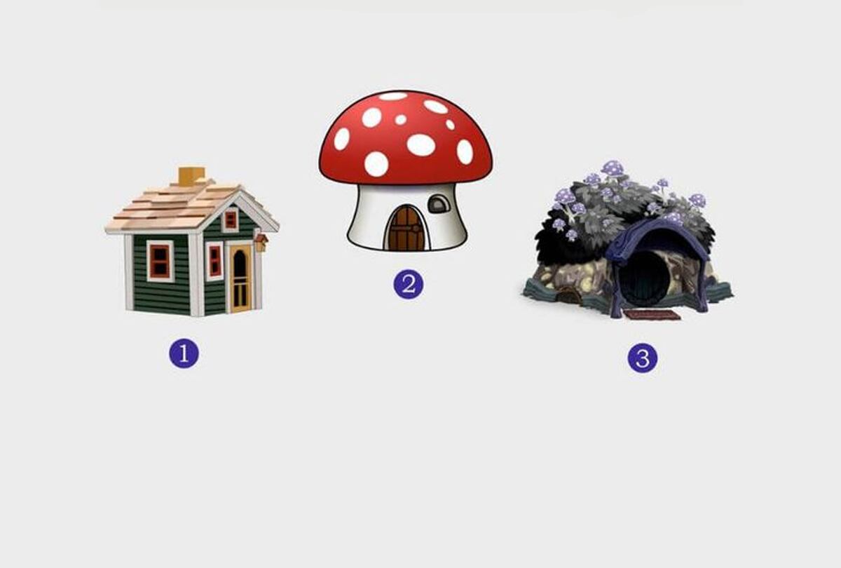 Test visual: La casa elegida revelará los puntos fuertes de tu personalidad.