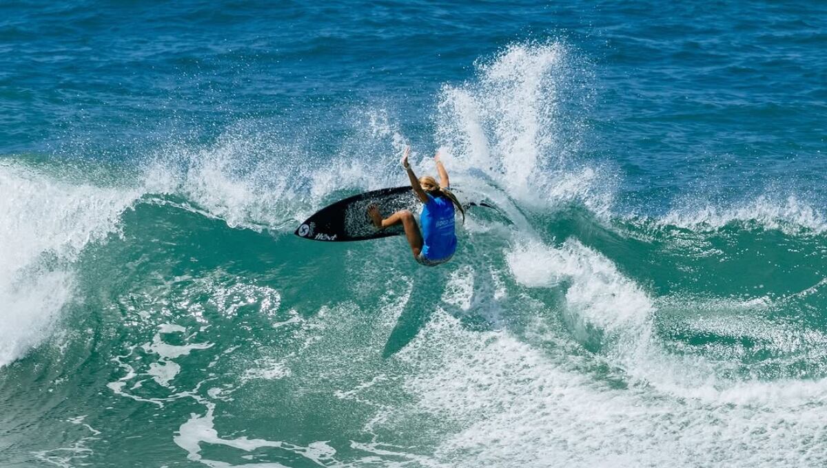 Catalina Zariquiey terminó novena en su primer Mundial Júnior en Filipinas. (Foto: World Surf League)