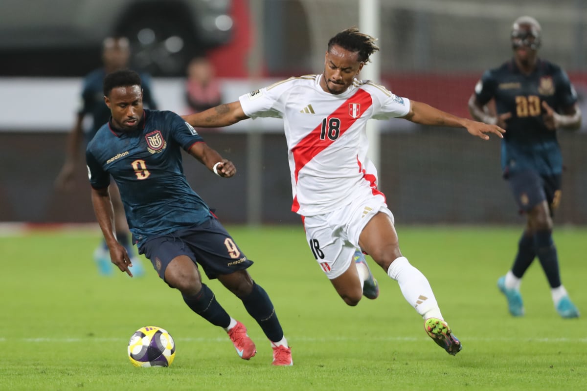 Perú viene de igualar 0-0 con Ecuador por la fecha 16 de las Eliminatorias al Mundial 2026. (Foto: EFE)