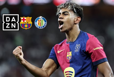 DAZN transmitió el partido FC Barcelona - Getafe CF por LaLiga EA Sports 2026-27