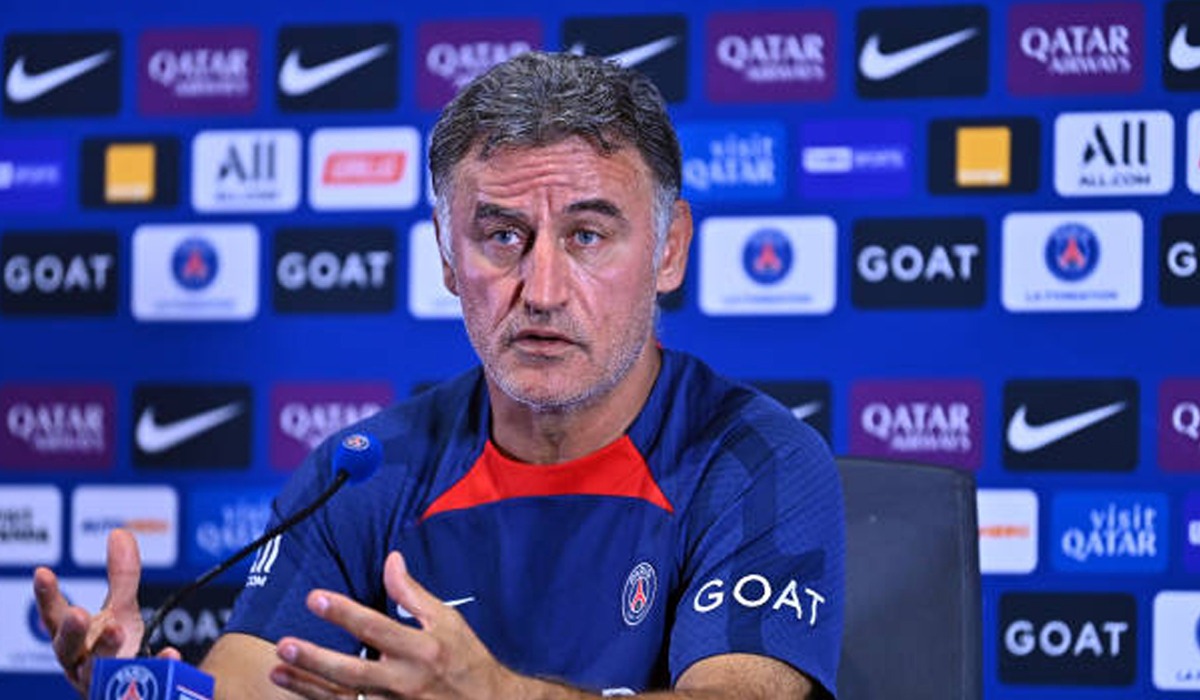 Christophe Galtier reemplazó a Mauricio Pochettino como director técnico de PSG. (Getty Images)